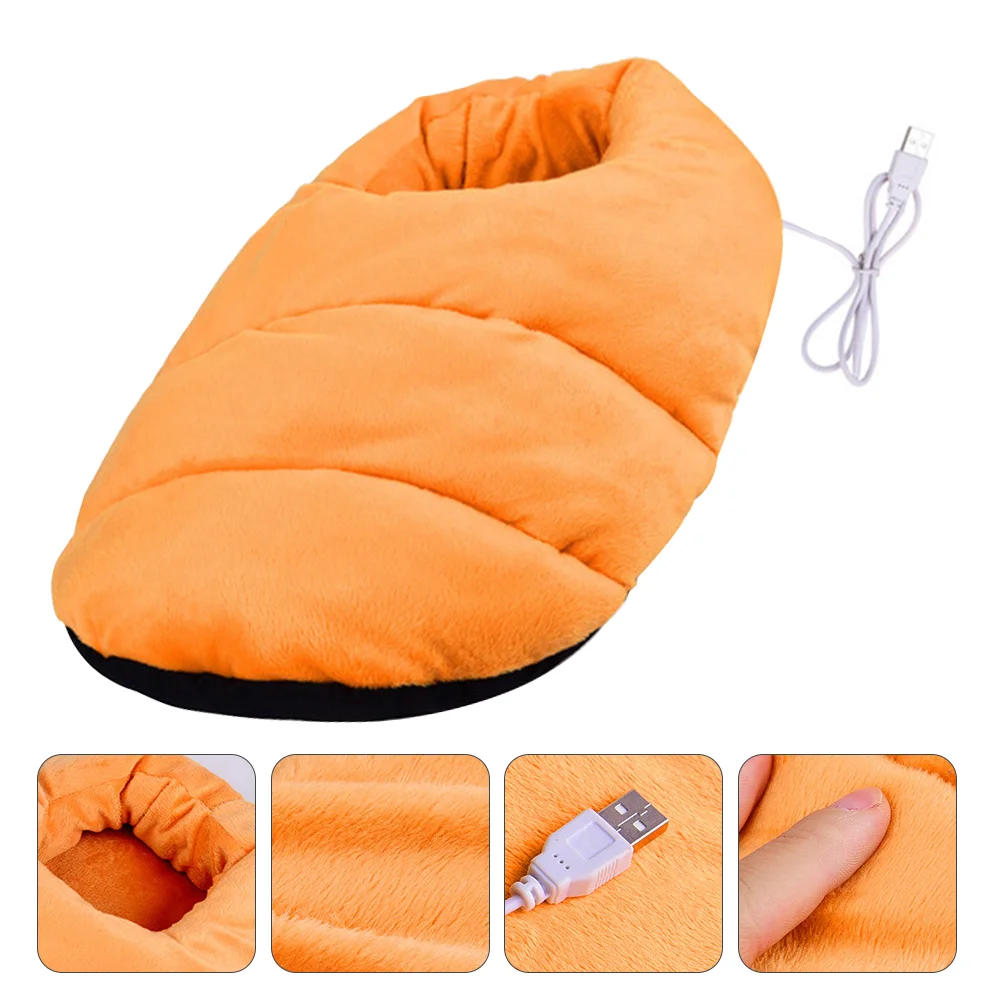 

Foot Warmer Heating Electric Warmers Pad Plush Feet Heated Slippers Heater Warmingslipper Winter Usb Womenmen Pads Wrap Office