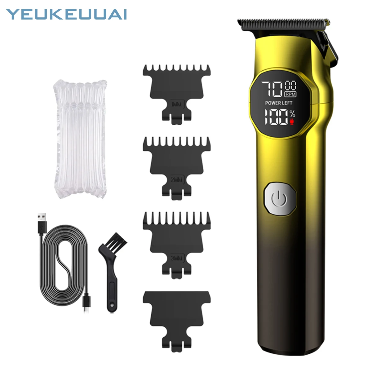 LM-661 2024 новинка Hairsalon домашняя мужская резная машинка для стрижки волос Resuxi