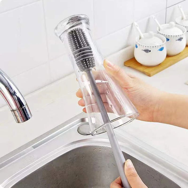 Brush Long Handle Flexible Cleaner Brush For Water Bottles G