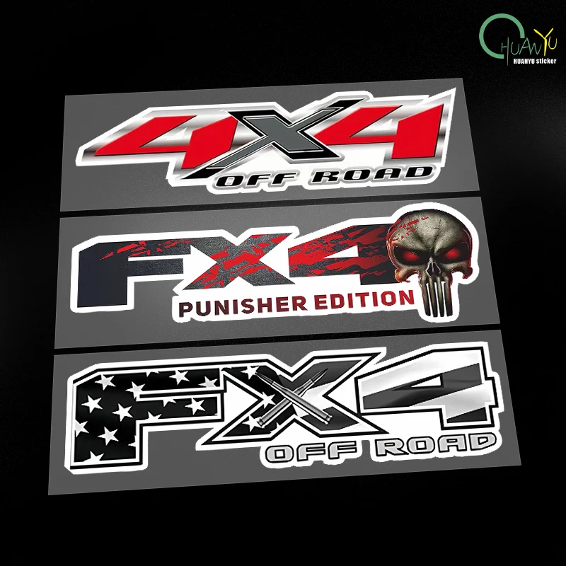wa naklejka samochodowa Raptor do modyfikacji całego nadwozia dekoracja Pull F150 4x4 Cargo Box FX4 wysokiej jakości trwały m...