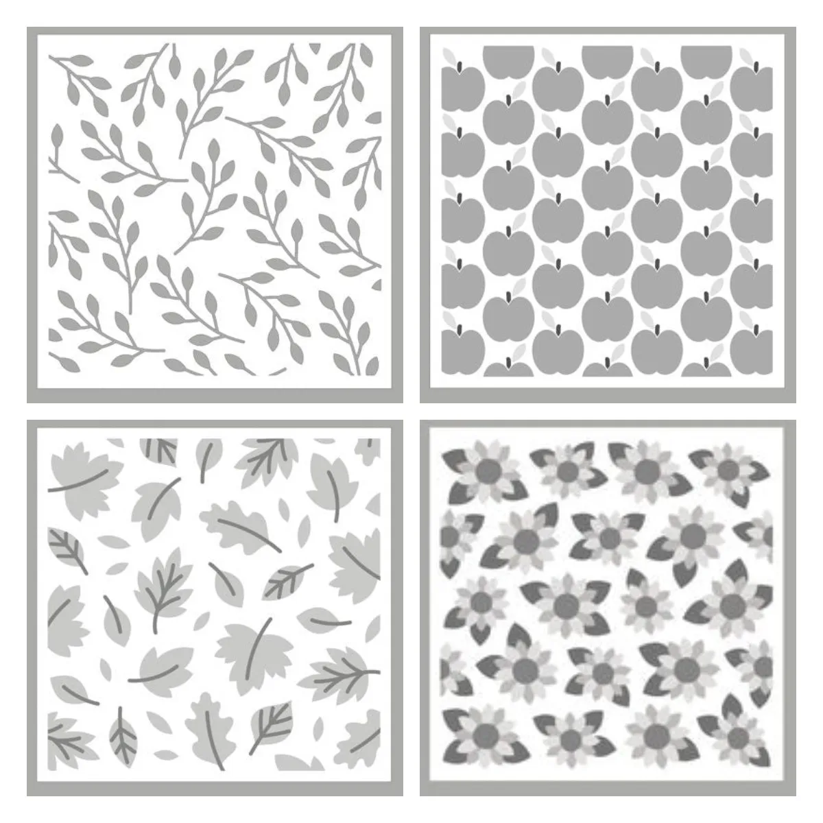 

Apple Flower Leaf For Diy Scrapbooking Crafts Maker Photo Album Stencil Template Handmade Decoration Gift 2022 New Arrival