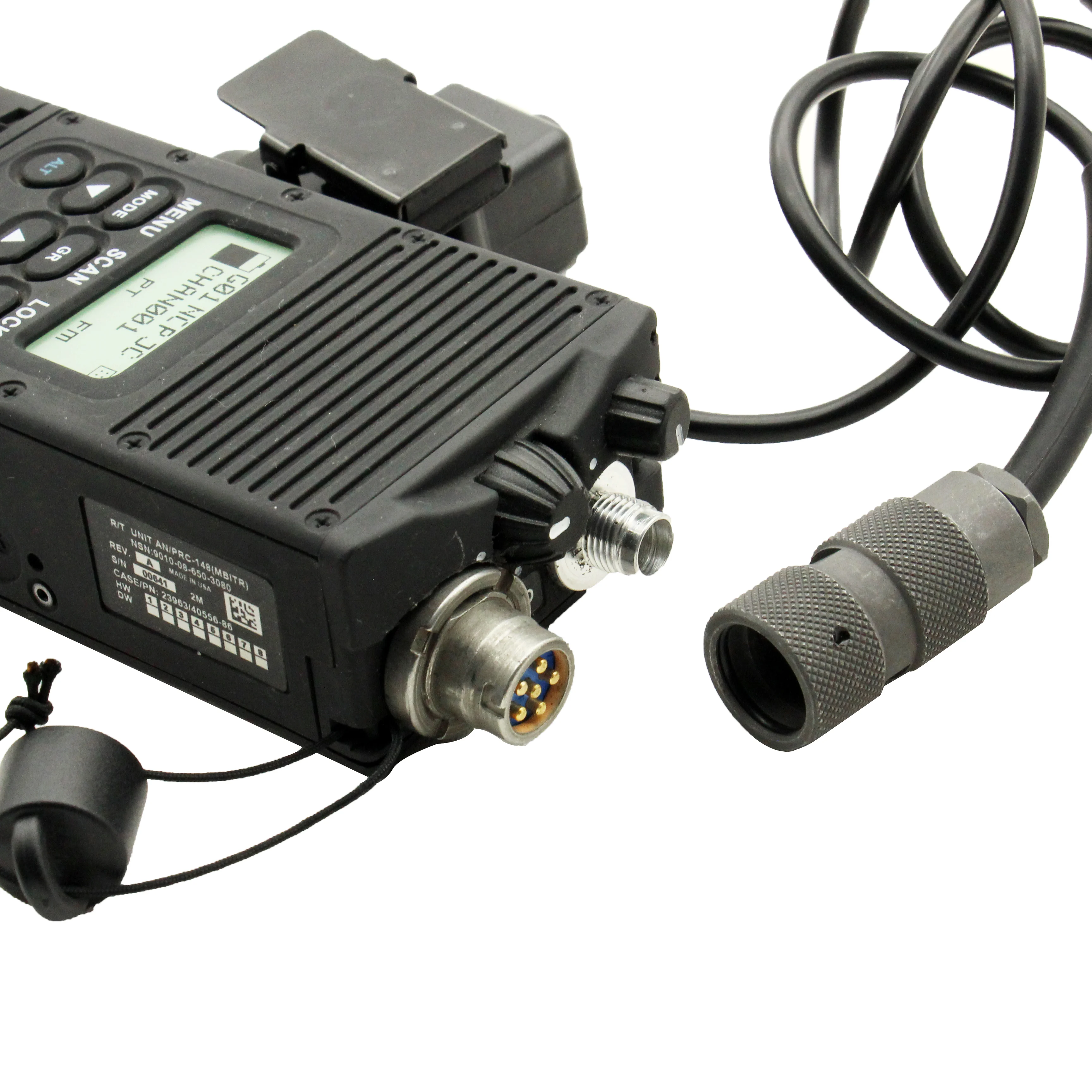 

PRC152 Walkie-Talkie 148 Radio Station Round Six-Pin Plug Military Fan Styling