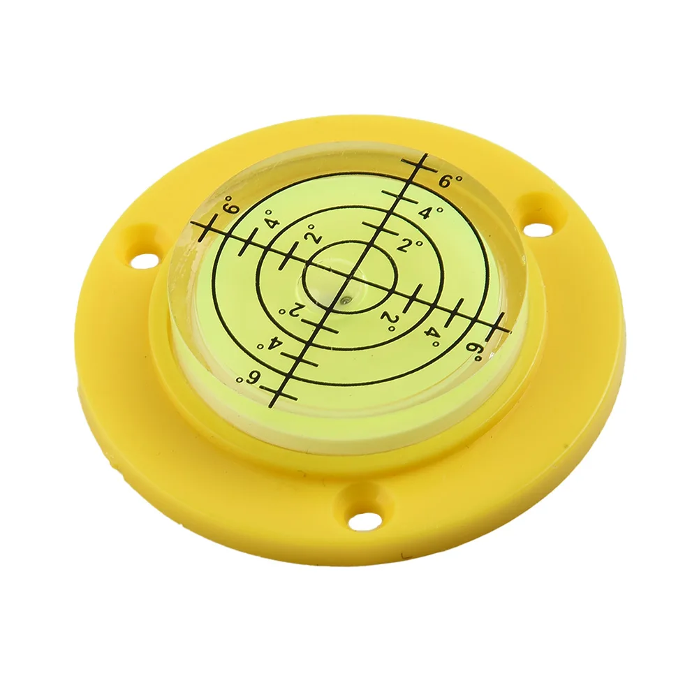 1 шт. 50 мм круглый горизонтальный пузырьковый уровень высокоточный Bulls Eye для