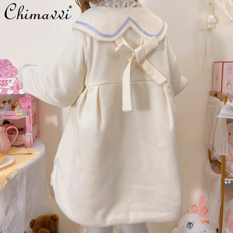 Женское шерстяное пальто в стиле &quotЛолита&quot