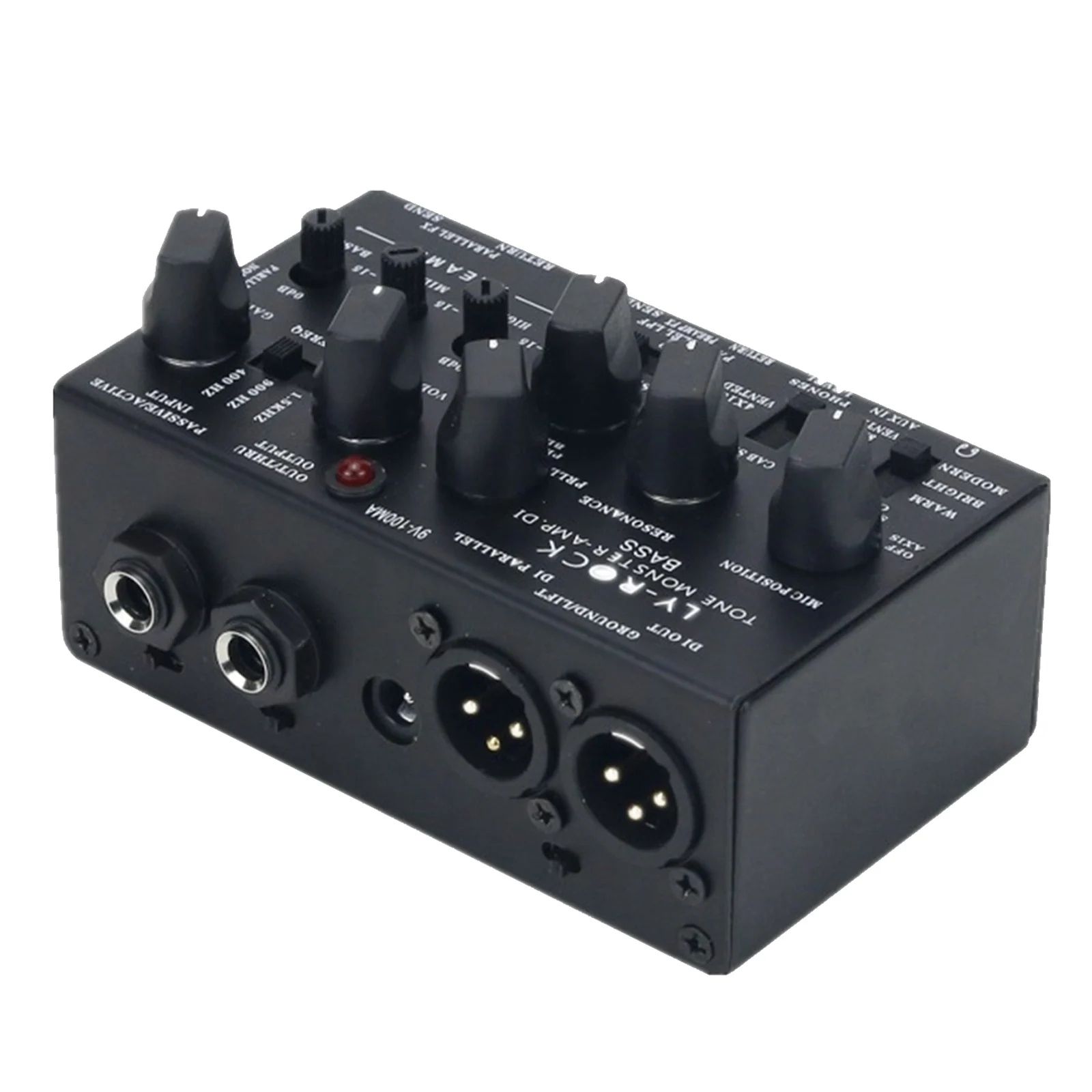 

LY-ROCK Bass Speaker Analog DI Box Direct Box Tone Monster-AMP.DI Integrated