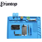 Термостойкий Коврик для пайки, силиконовый термопистолет BGA изоляция паяльной станции Pad, ремонтные инструменты, платформа для обслуживания, Настольный коврик