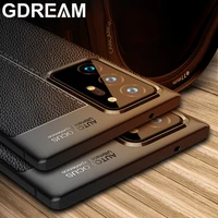 shockproof fashion leather phone case for samsung galaxy note 8 9 10 lite 10pro 20plus f41 f62 f22 f52 5g silicone back cover