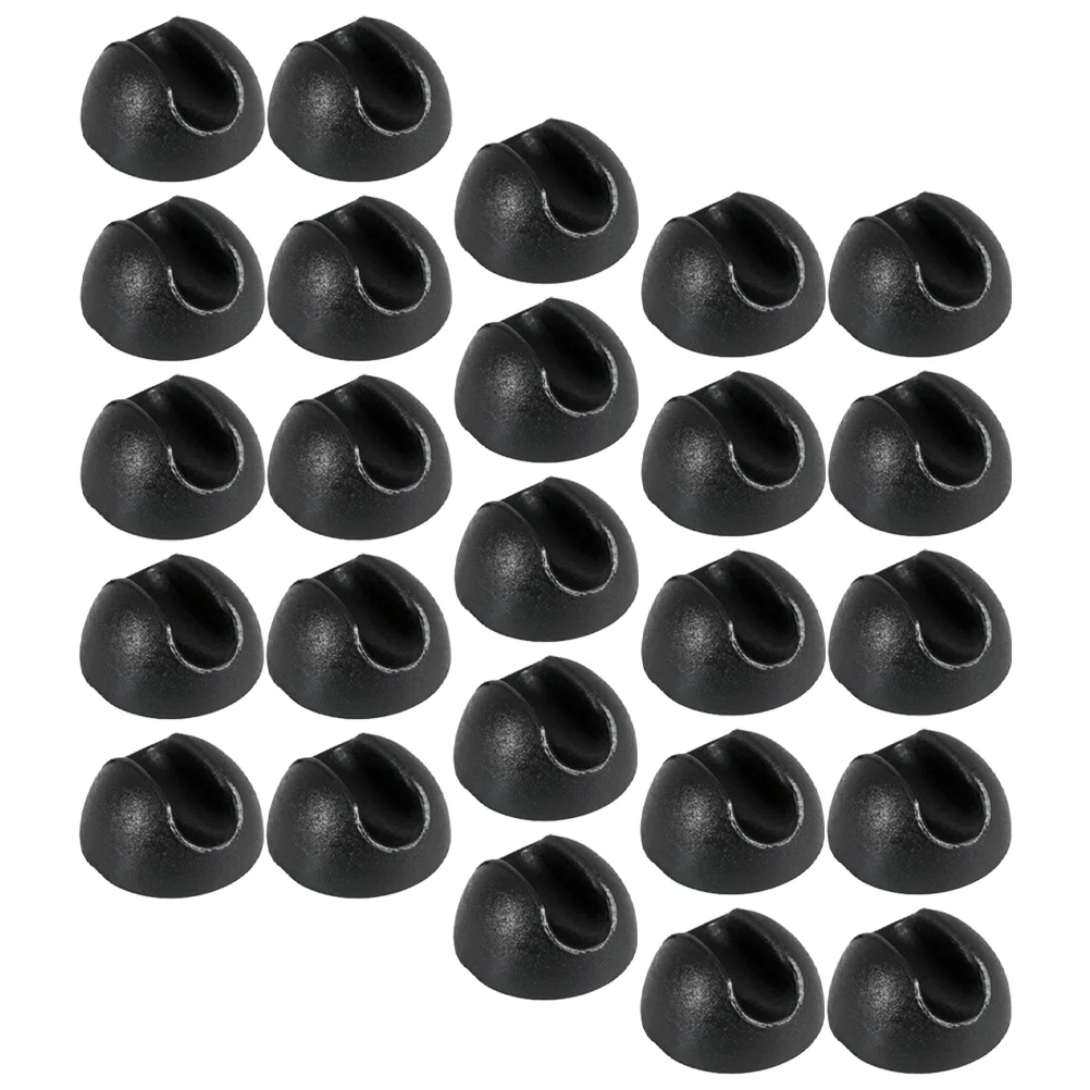 

25 pcs Furniture Leg Pads Plastic Chair Leg Floor Protectors Table Leg Tip Protectors