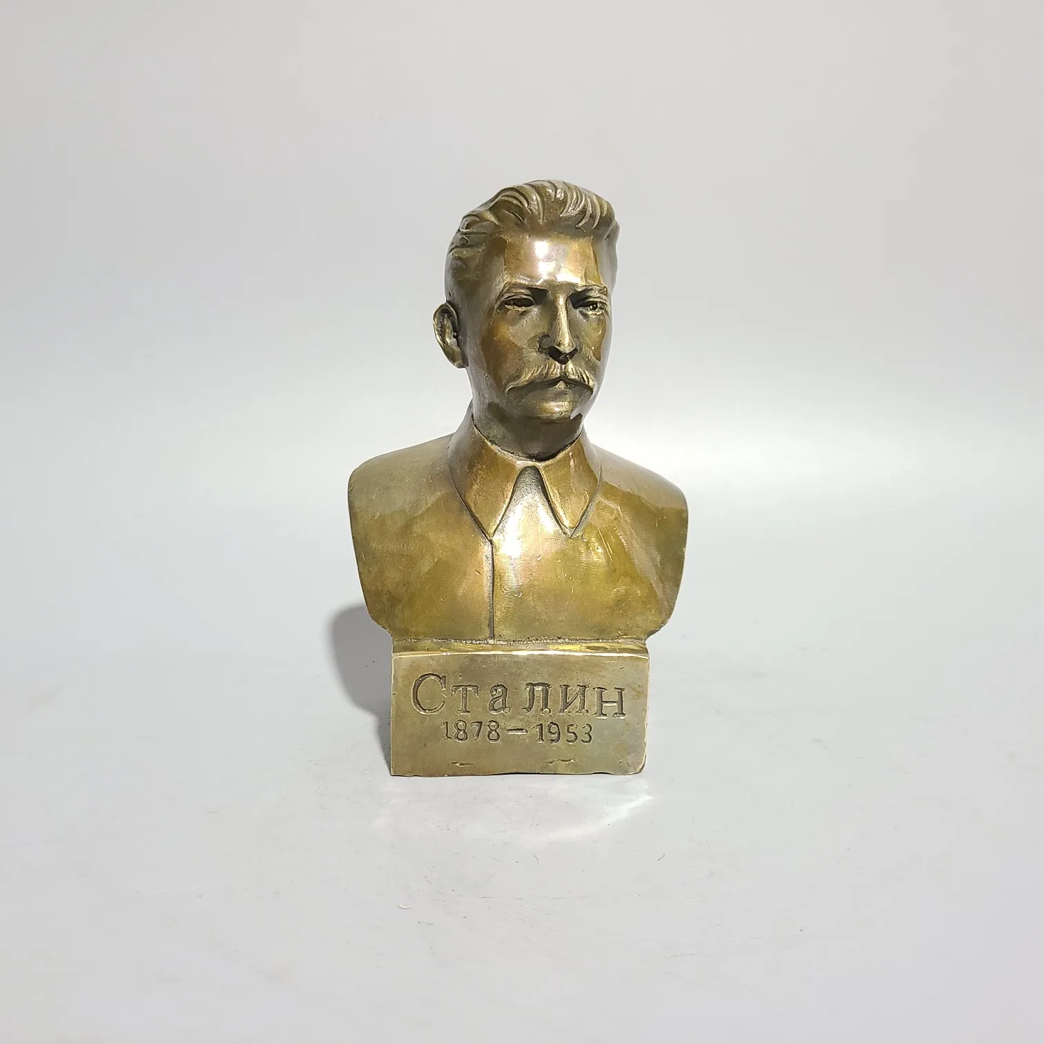 Collection Russian Leader Joseph Stalin Bust Bronze Statue |