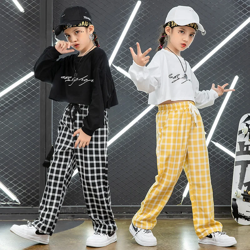 

Girls' 2021 New Fashion Clothes Girls' Jazz Dance Performance Clothes Children's Hip-hop Suit Children's Model Show Fashion and