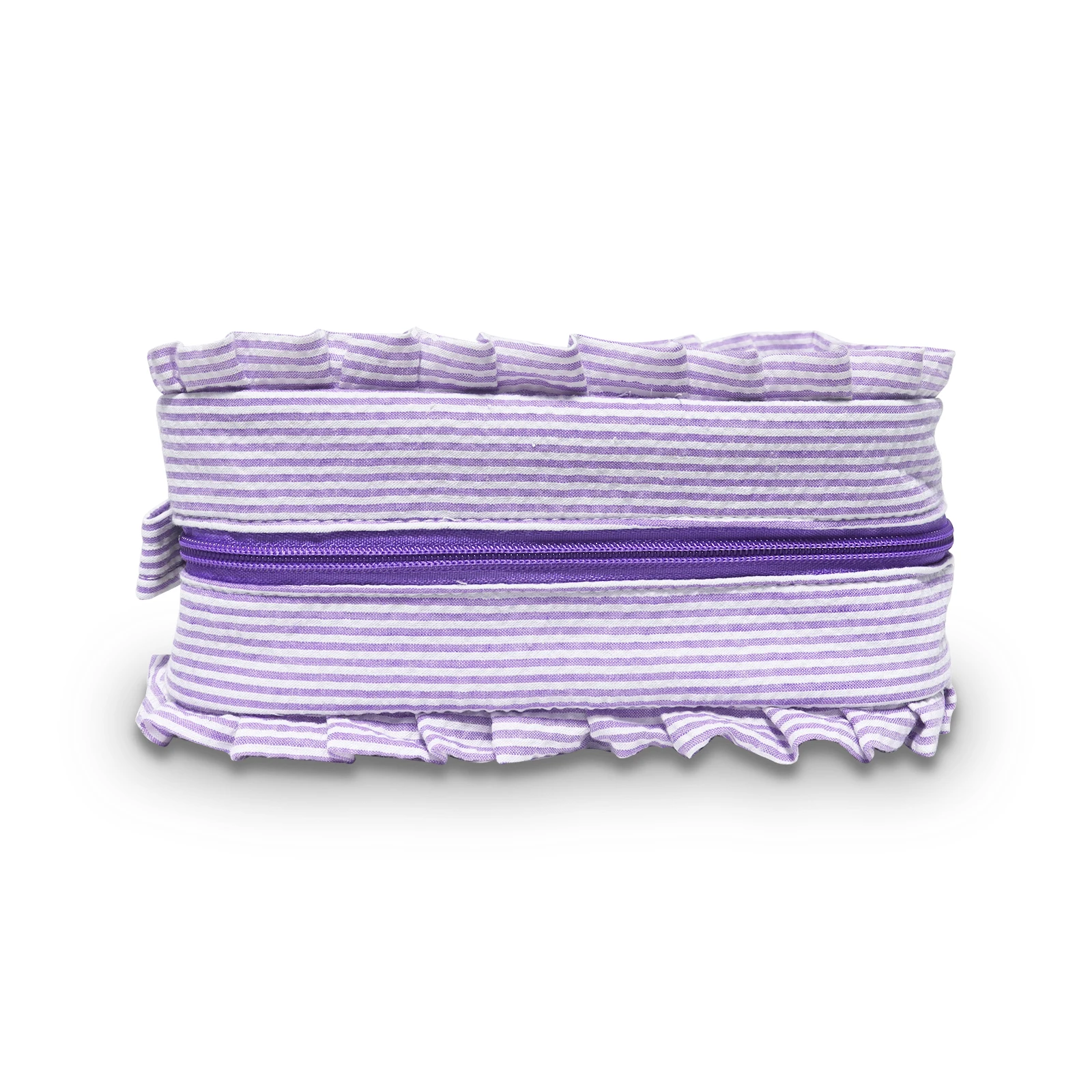 Kids Travel Bag Set Pink Seersucker Ruffle Duffle With Cosmetic Ruffle Bag For Girls Overnight Pouch Wash Bag Women Handbag 103