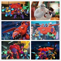 disney jigsaw puzzles for adults 1000 piece big hero 6 jigsaw puzzle educational family game toys gift for home wall decoration