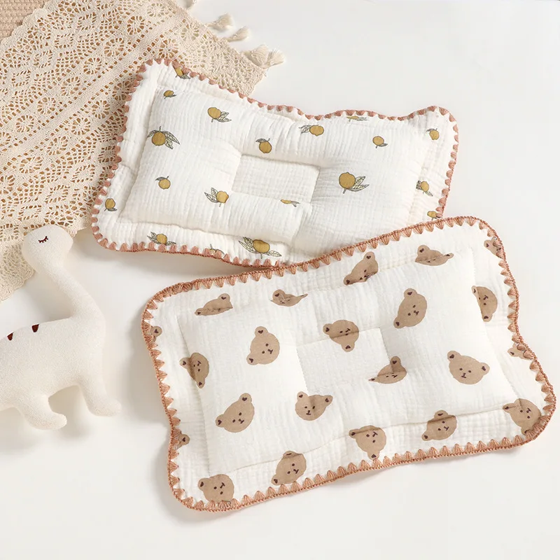 ZK30 Soft  Pillow for New Born Babies Accessories Newborn Infant Baby Pillows Bedding Room Decoration Nursing Pillow