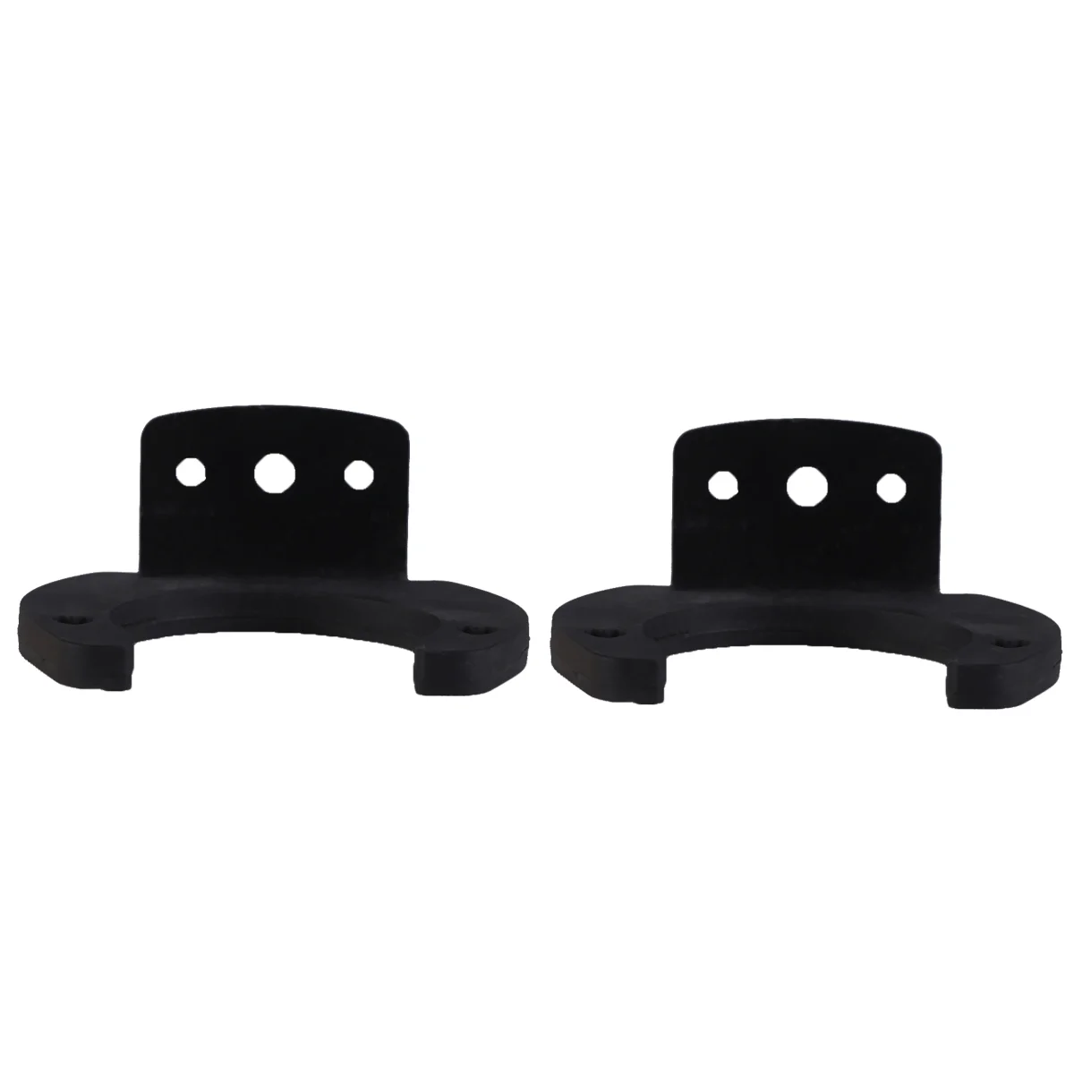 

2 PCS Microphone Wall Hangers Rack Wall Mount Hook Holder Rack Bracket (Black)