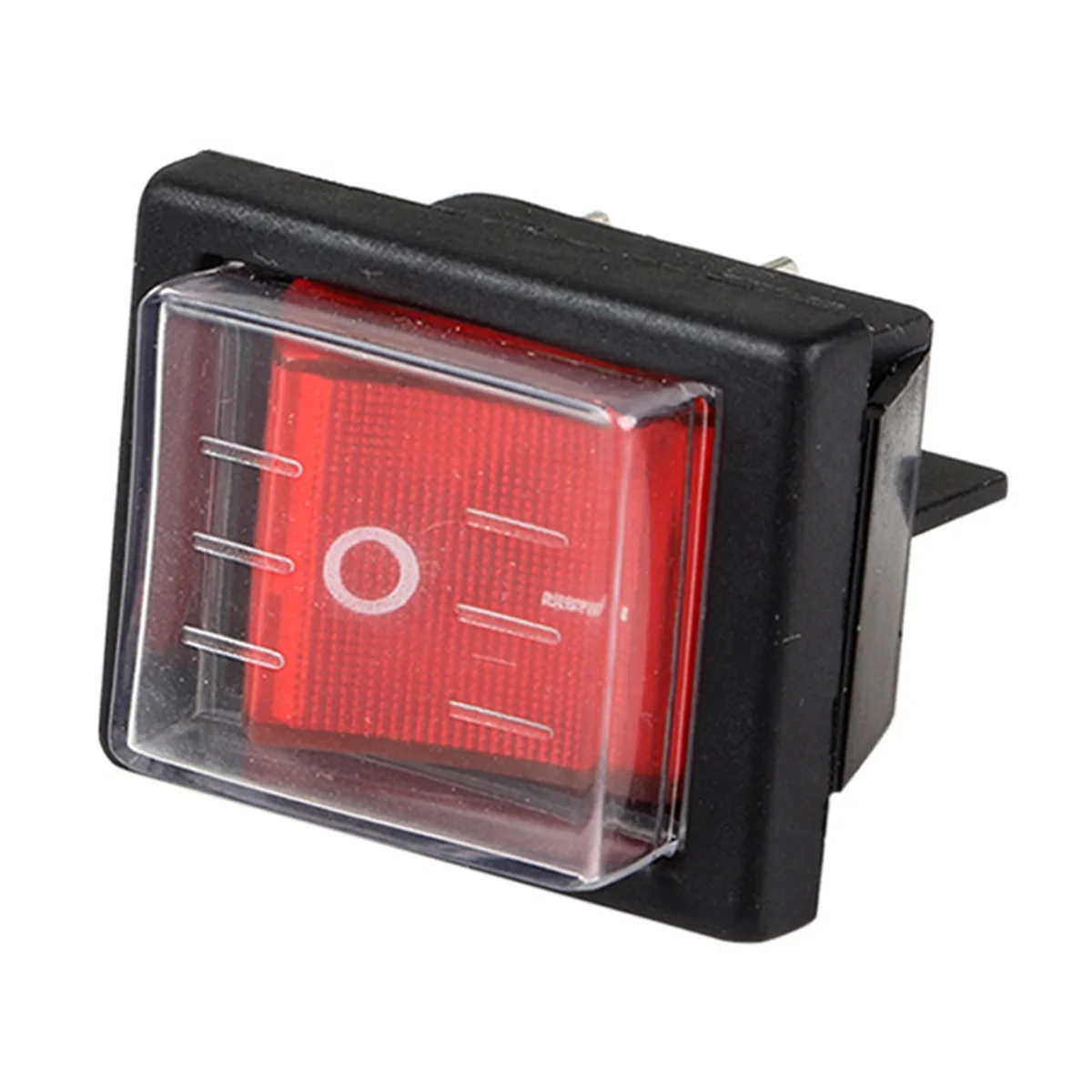 1 шт. 36X29 мм SPST 4-контактный водонепроницаемый кулисный переключатель для лодки