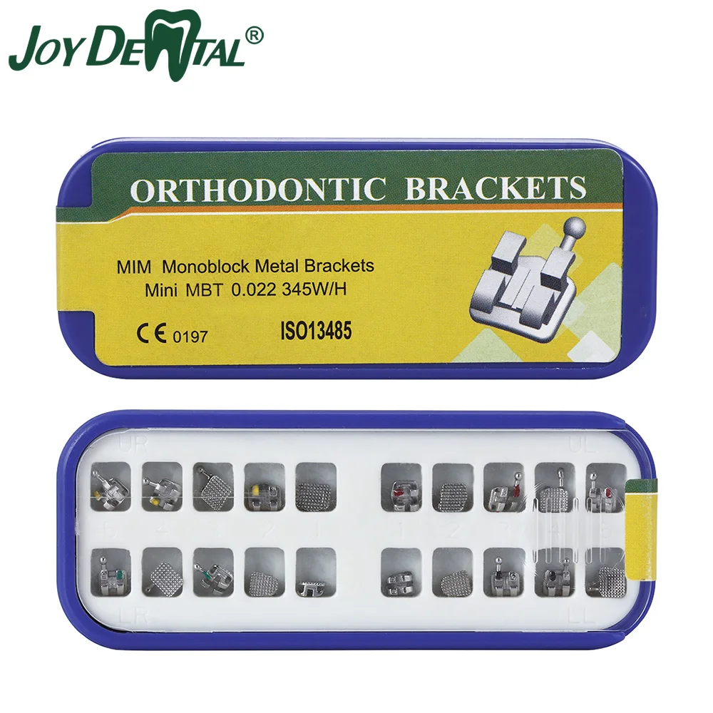 

20Pcs/Box Dental Orthodontics Braces for Teeth MIM Monoblock Dentistry Orthodontic Brackets Mini Roth/MBT 022 Dentist Products