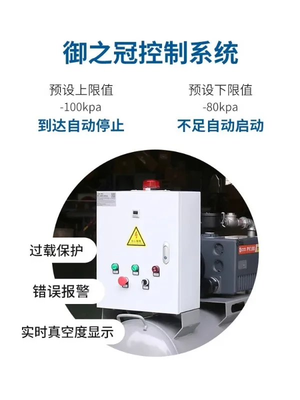 Немецкий импортный роторный лопастной вакуумный насос Puxu r5RA0040/63/100F промышленный