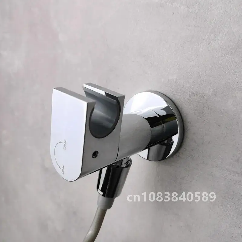 Приспособление для унитаза в ванной комнате холодный кран блеск хромированная