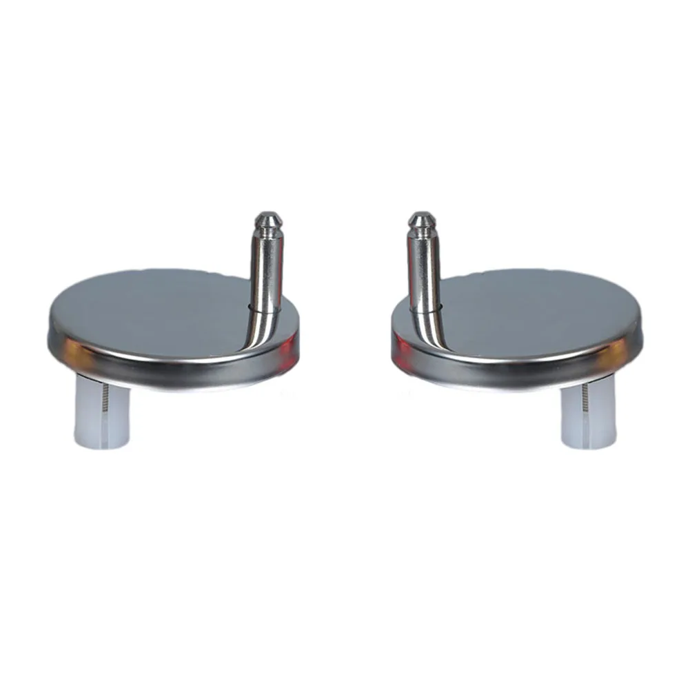 

Top Fix Toilet Lid Hinge 2pcs Cover Screw Connector Lid Hinge Screws Toilet Bowl Bolts Toilet Cover Accessories