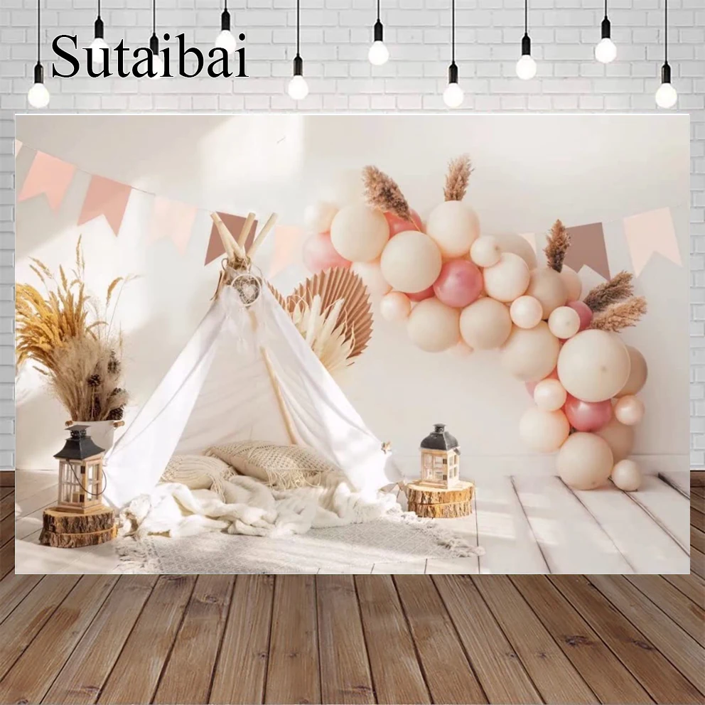 

Happy Birthday Photograhy Backdrops Birthday Party Decorations Children Photoshoot Backgrounds Balloons Photo Backdrop