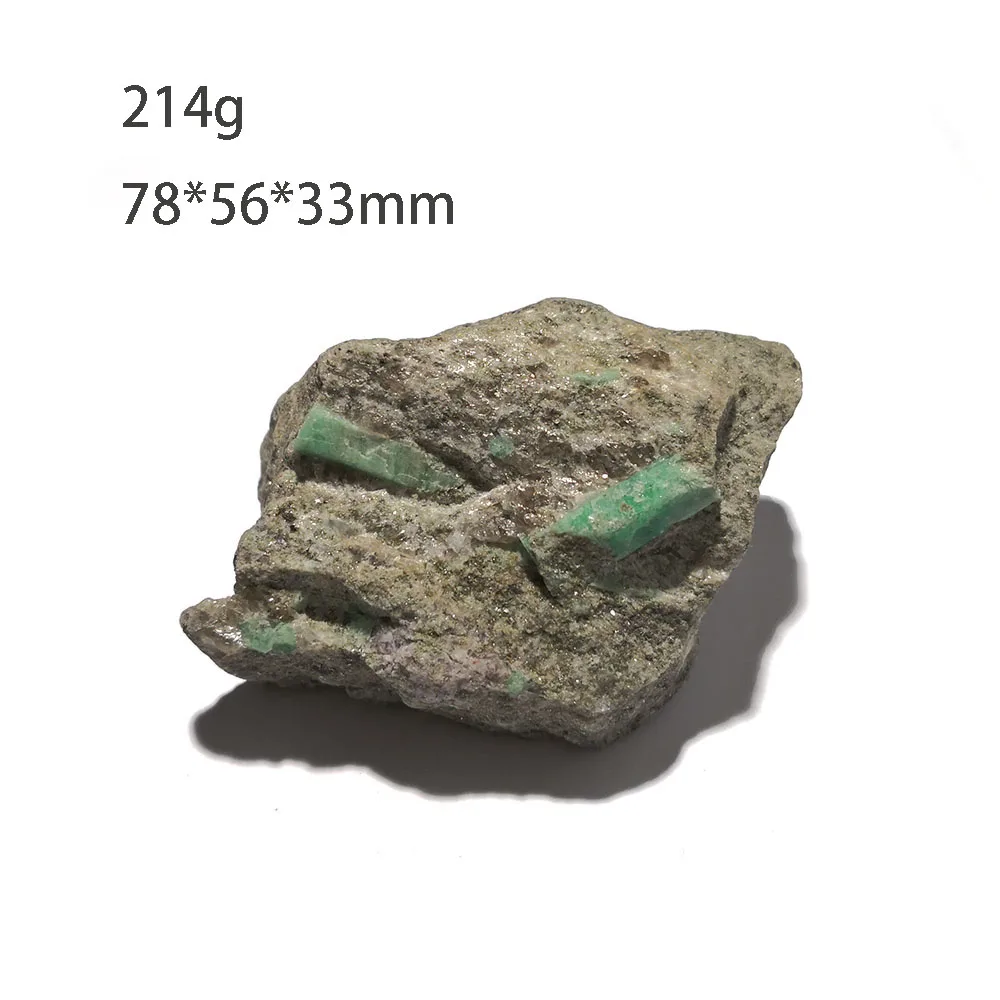 

214 г C5-4H натуральный кварц, Изумрудный минеральный кристалл, образец, украшение для дома из Malipo Wenshan Yunnan Province China