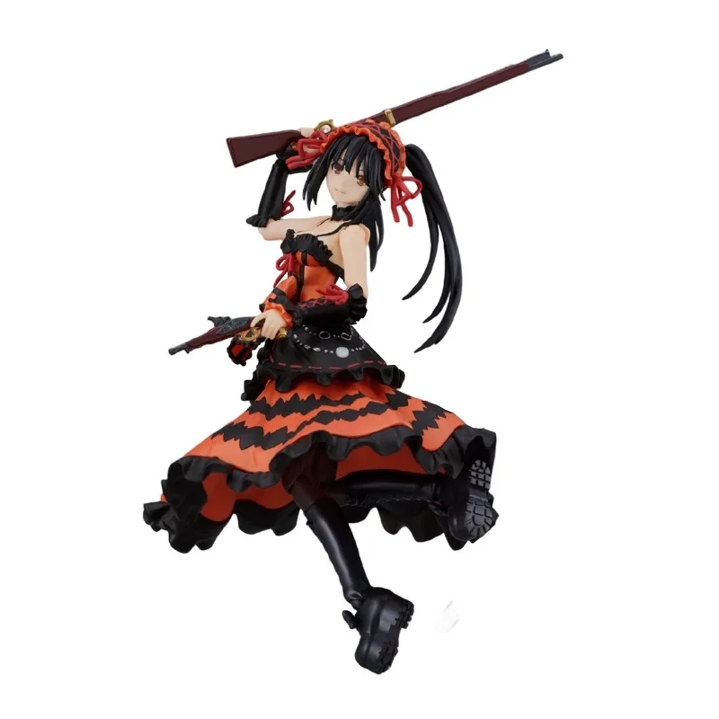 

In Stock Original GSC Good Smile Max Factory Figma 585 Kurumi Tokisaki Nightmare Date A Live III 14cm Model Animation Character