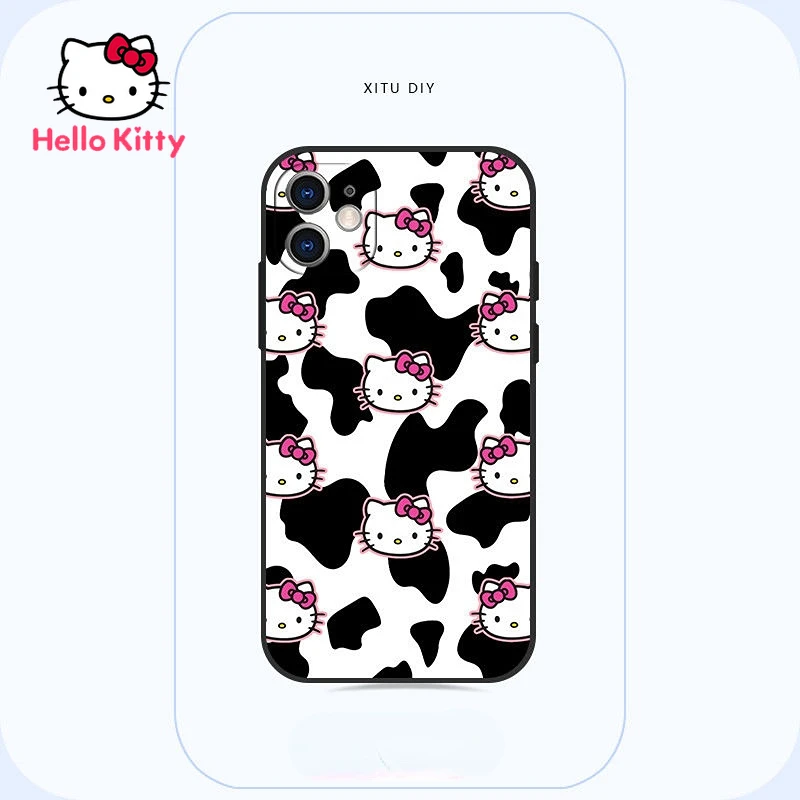 

Hello Kitty Phone Case for Iphone 13 13 Pro 13 Pro Max 12 12 Pro 12 Pro Max 11 11 Pro 11 Pro Max X XS MAX XR Silicone Phone Case