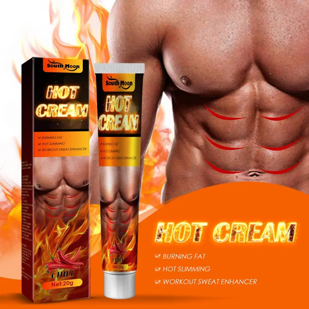 

20g Muscle Stimulator Cream Functional Fitness Accessory Universal Abdominal Muscles Body Shaping Cream Men Gift Hot Sweat Cream