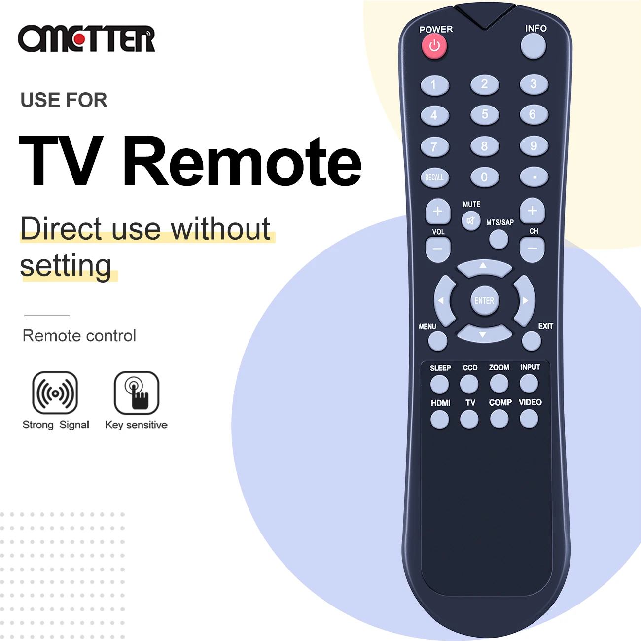 Новая модель, подходит для Dynex TV Remote Control XY-2200
