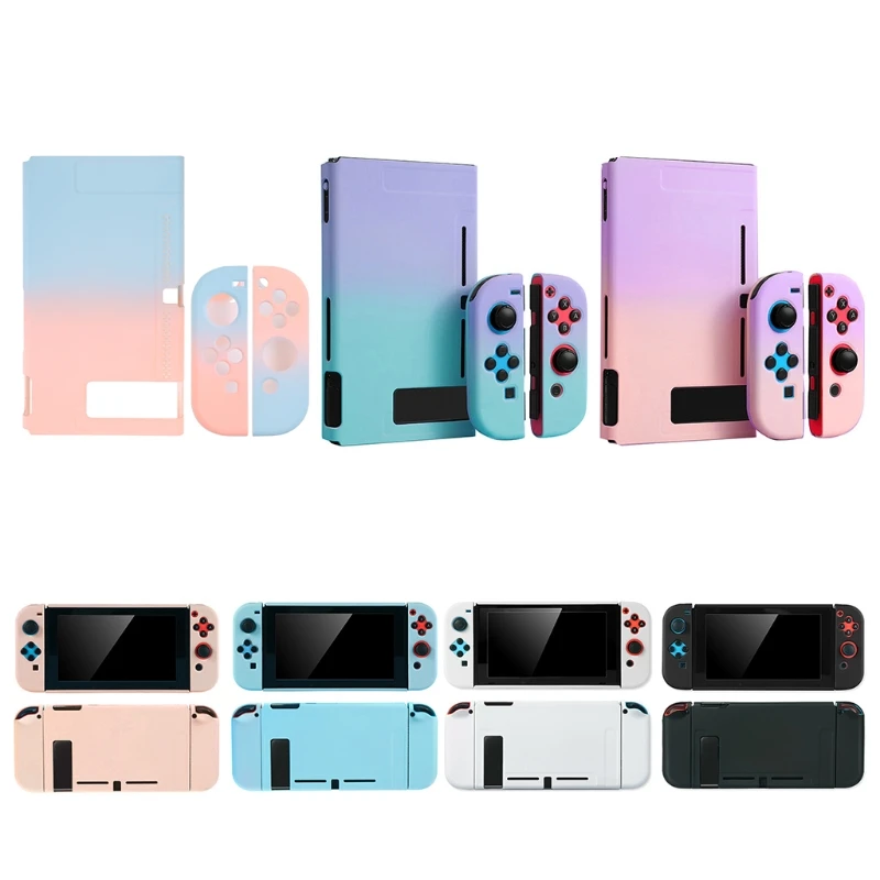 

Hard PC Protective Cover Anti-fall Case Housing Full Protector Compatible for NS Game Console Accessories