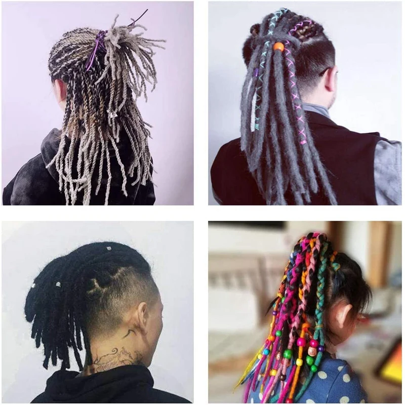 Крючки для вязания дредов - Набор инструментов блокировки игл крючком с защелкой