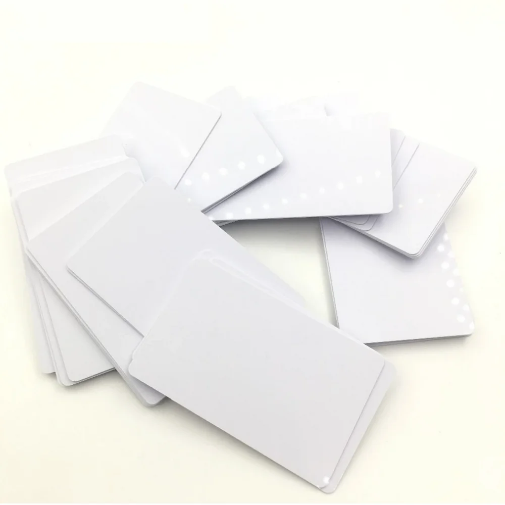 

Глянцевая белая карточка для струйной печати, ПВХ, 20 шт.