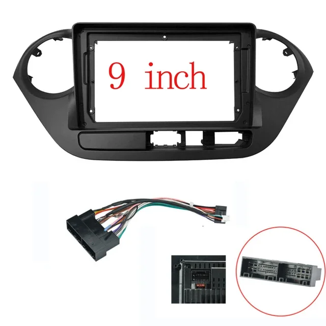 9 &quot2Din автомобильный радиоприемник лицевая рамка для HYUNDAI I10 2014 ~ 2017 автомобильная