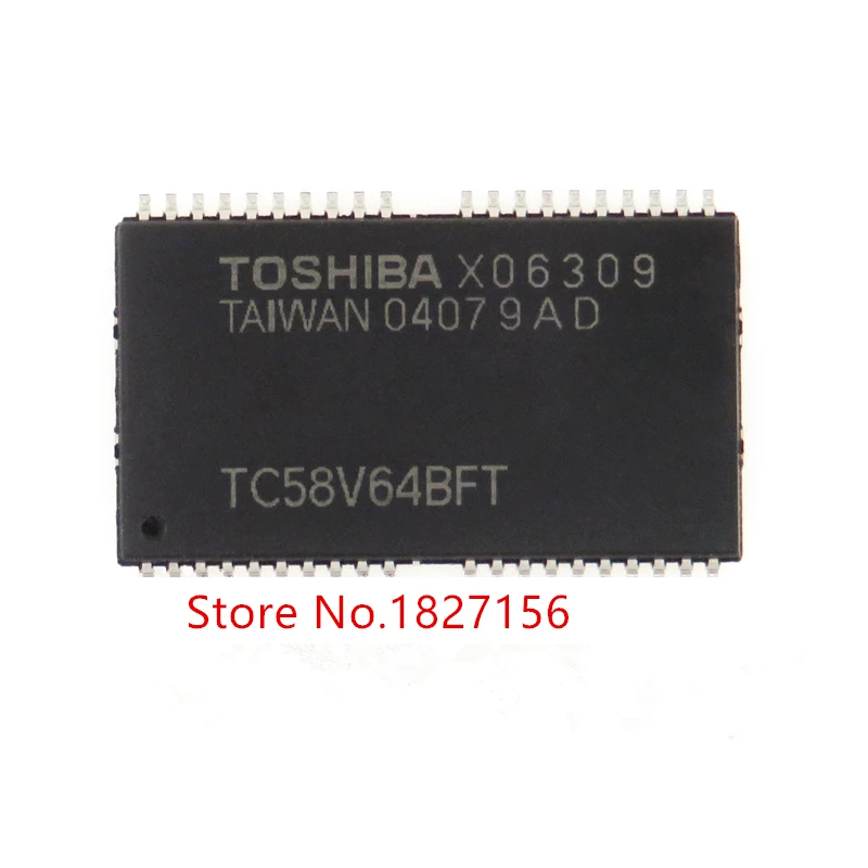 

10 шт. TC58V64BFT 58V64 V64BFT TSOP флэш-память новая Оригинальная IC новая