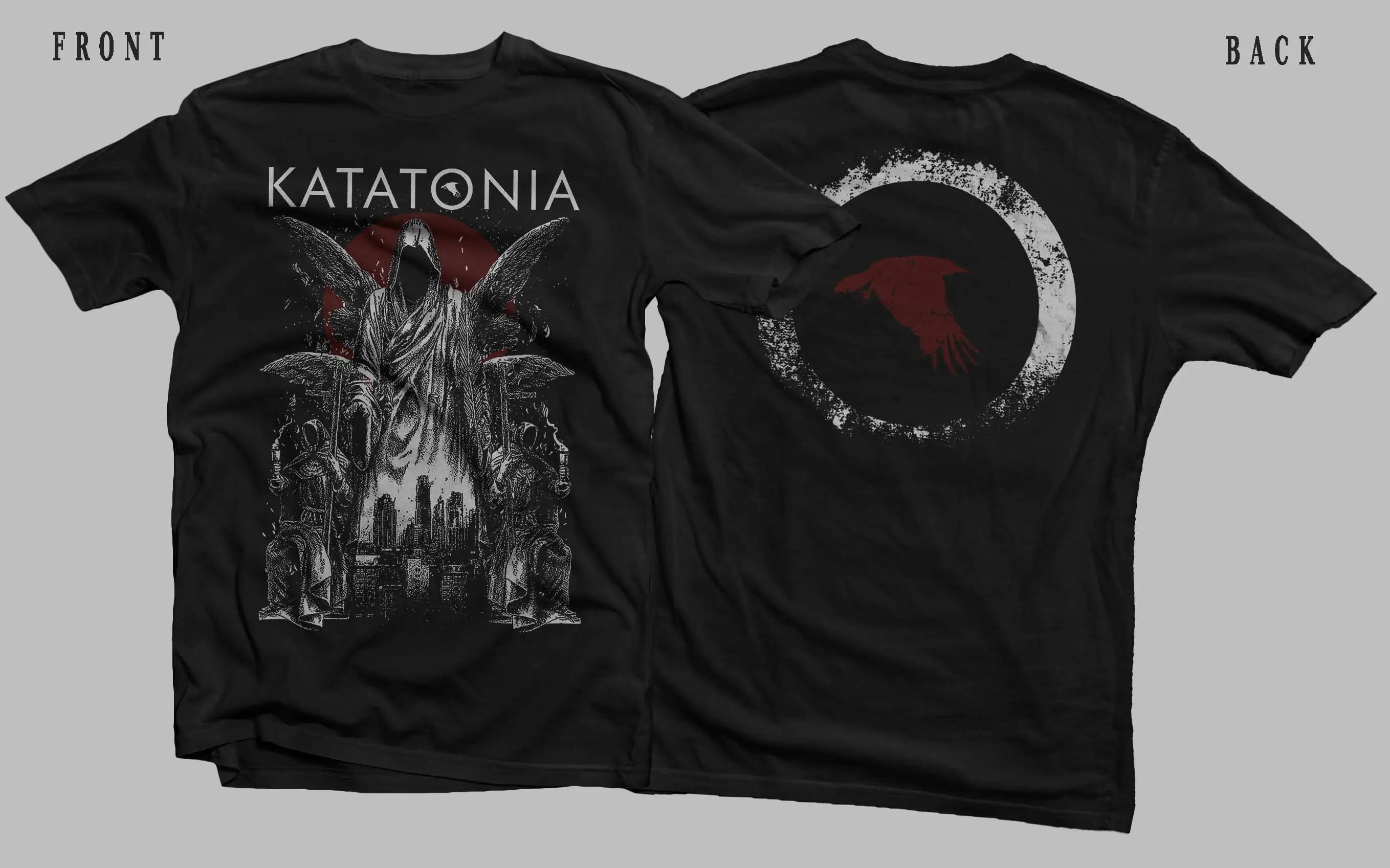 Новая футболка с принтом Dtg Katatonia Night Is The Day размер S M L Xl 2 3 4 5 6 7Xl