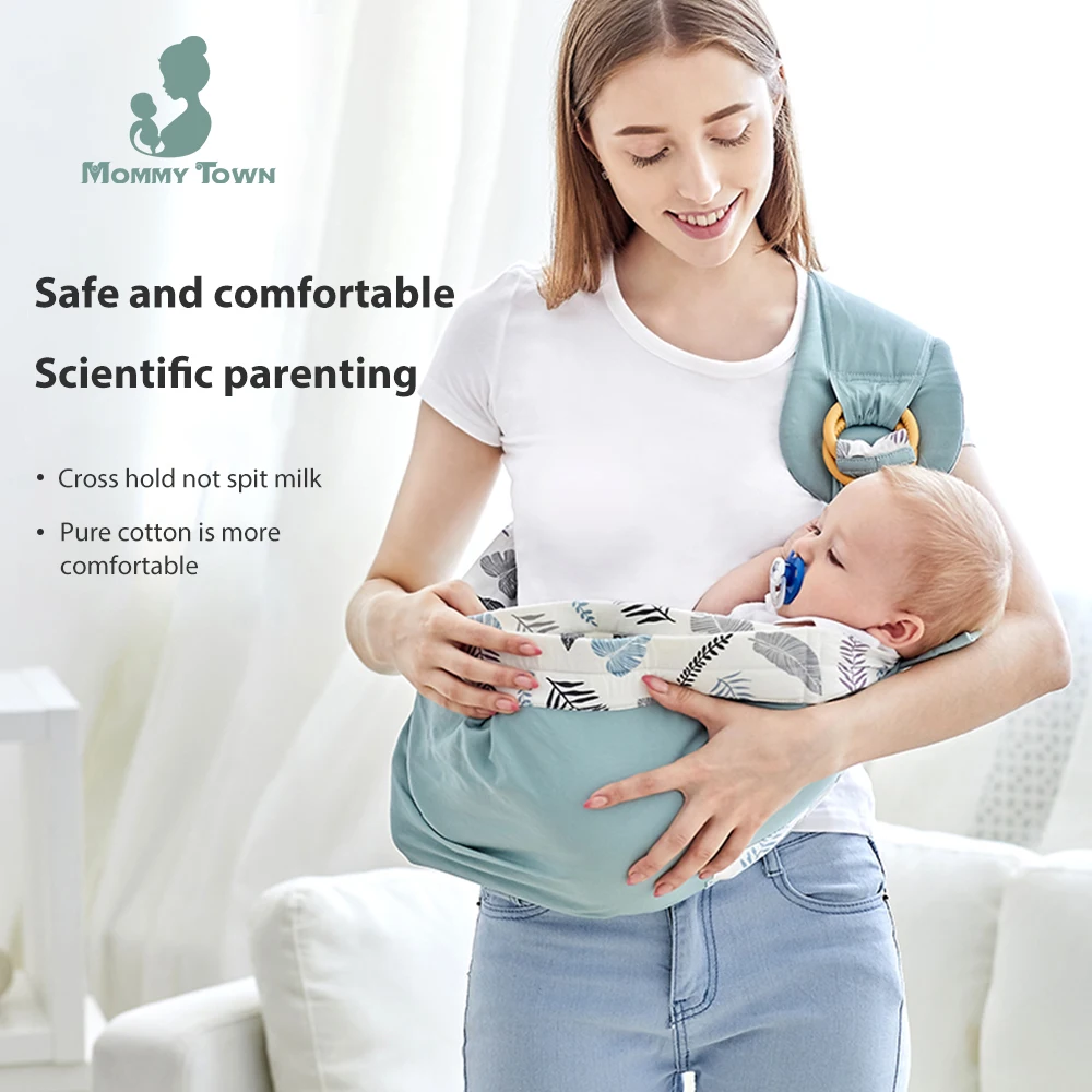 Mommy Town Baby Breastfeeding Towel Baby Backband Carrying Strap Multi functional Breastfeeding Bag Baby Hugging Tool