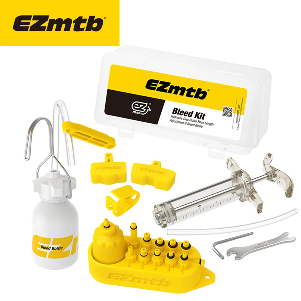 

Ezmtb bleed kit Hydraulic disc brake Extended Version for shimano & Magura/hope/tektro/sram/avid/formula/hayes bicycle brake