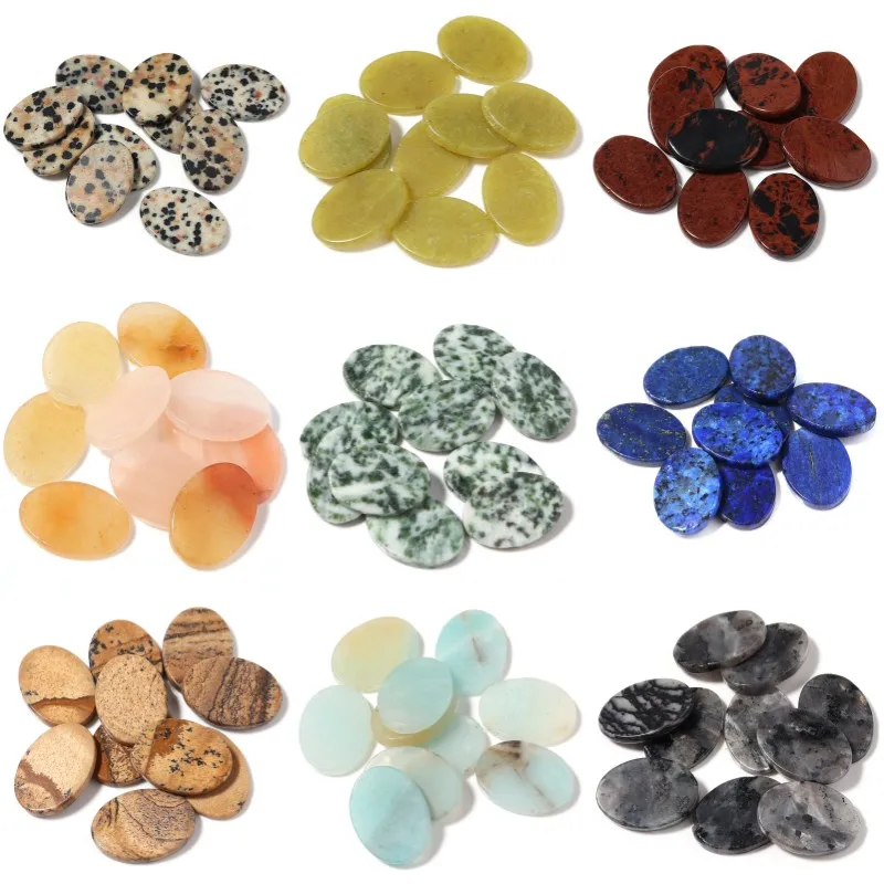 5 шт./упаковка кабошон из натурального камня