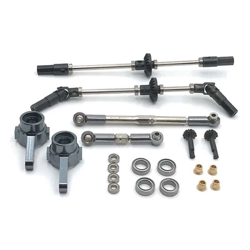 

5X Upgrade Steel Gear Front & Rear Bridge Axle Gear Steering Cup Kit For MN D90 D91 MN96 MN99 MN99S 1/12