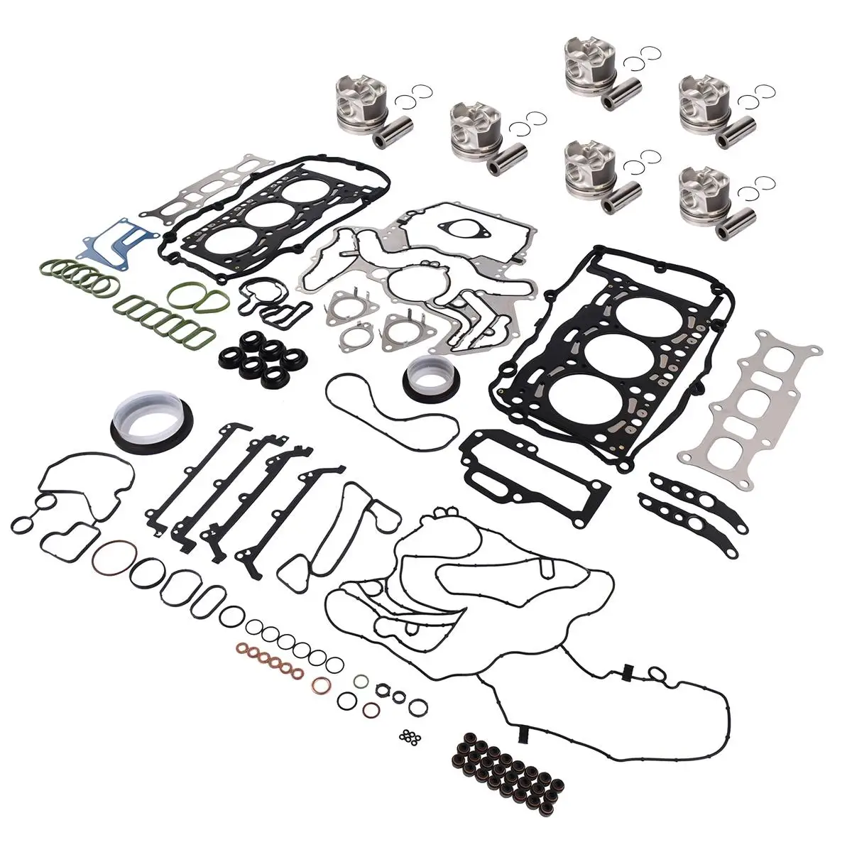 

AP01 Engine Gaskets Rebuild Kit For VW Audi A4 A6 Q5 Porsche CTC CRC CLA CDU 3.0 TDI 059107065 059107065DF 059107065BS