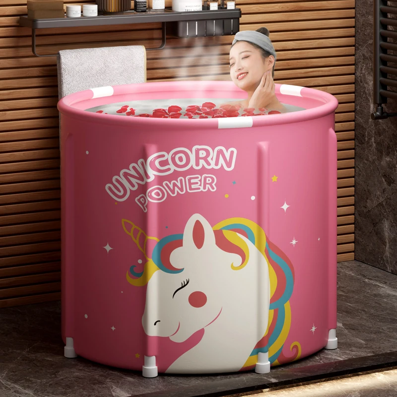 Large Size Bathtub Freestanding Japanese Toys Mobile Bathtub Swimming Anti Slip Baignoire Pliable Adullte Bathroom Products