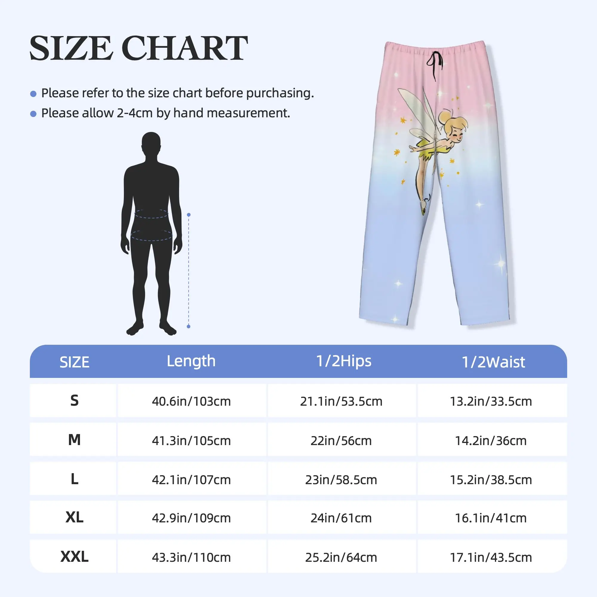 Фото Мужские пижамные штаны Custom T-Tinker с принтом аниме и милыми мультяшными персонажами, с карманами №5