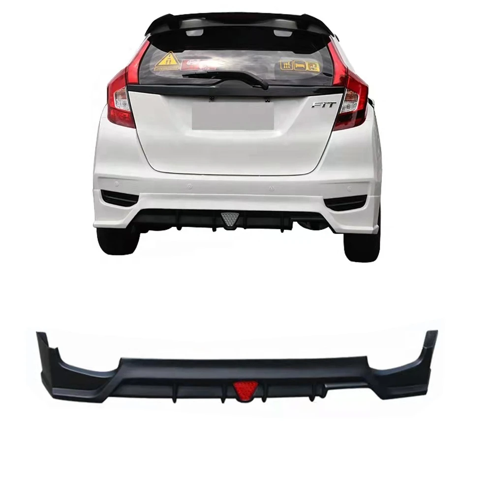 Комплект кузова автомобиля для Honda Fit Jazz Mugen Style ABS пластик 2018 2019 2020 передняя губа