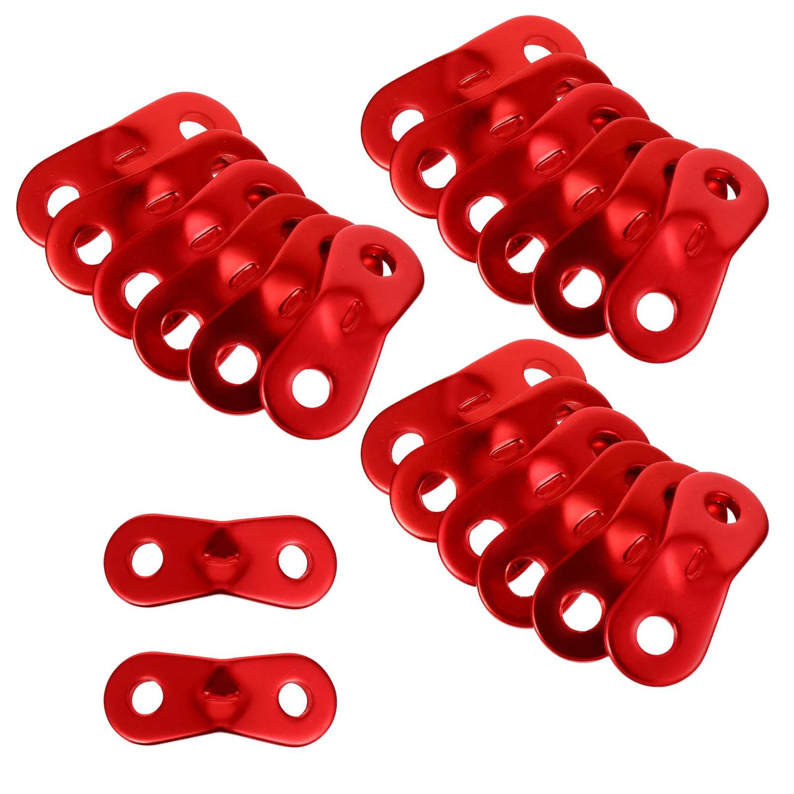 

20pcs Lightweight Durable Tent Rope Buckles Tensioner Fasteners Wind Rope Buckles