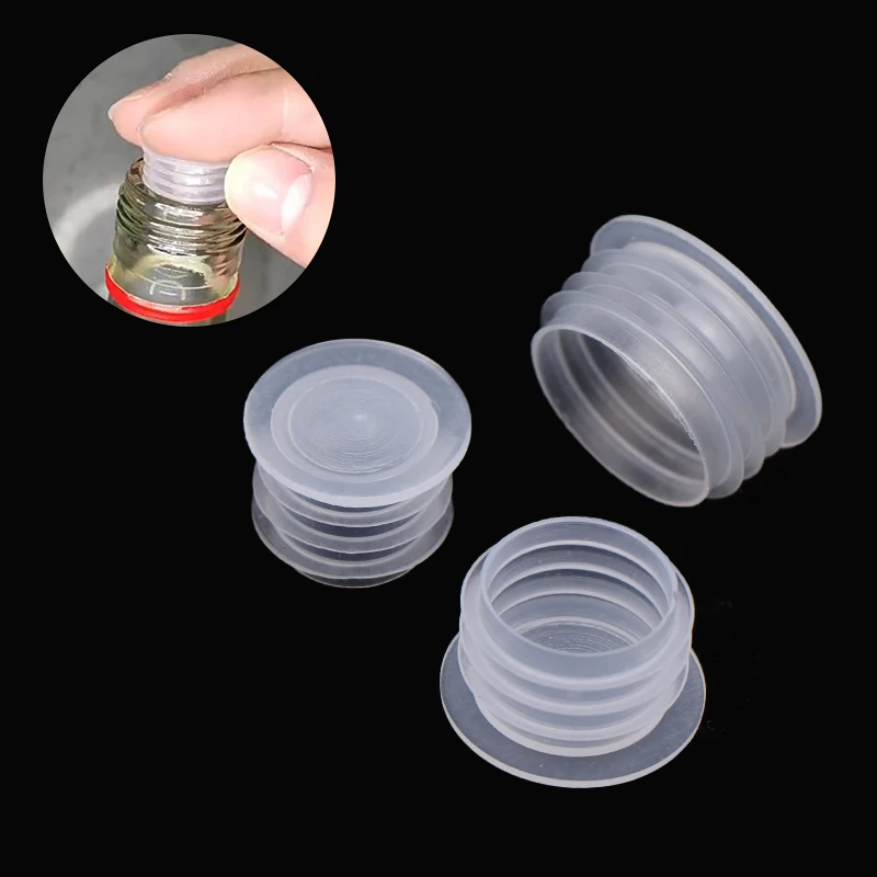 100 шт. крышка для бутылки вина из пищевого пластика