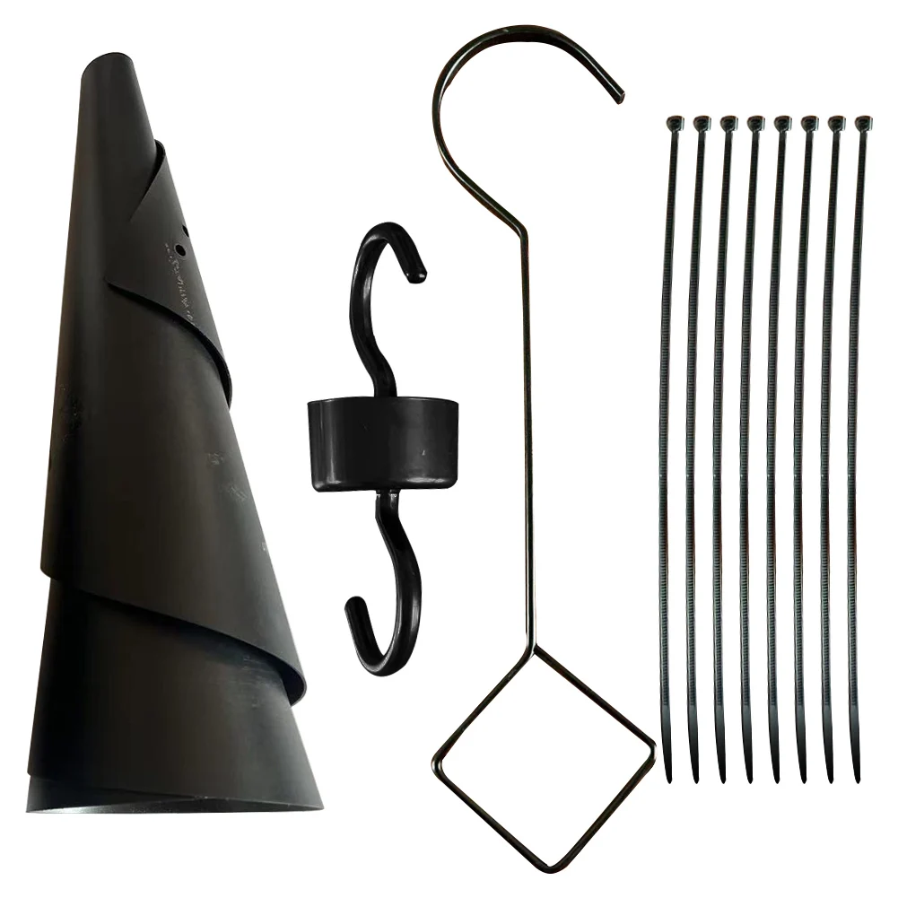 

Outside Hanging With Hook 12 14 16 18inch Pet Supplies Reusable For Bird Feeder Pole Easy Install Squirrel Baffle Yard Universal