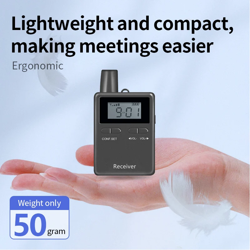 2.4GHz professional wireless two-way intercom system for conferences to explain church simultaneous interpretation |