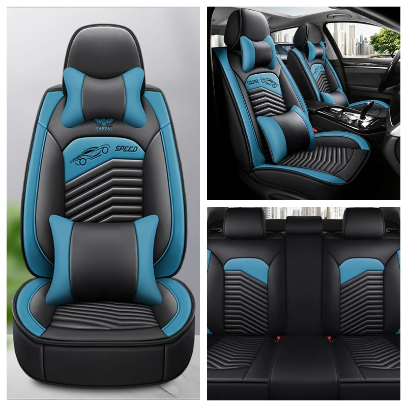 

Front+Rear Car Seat Cover for Alfa Stelvio Romeo 159 Giulia Acura ZDX TSX TLX TL RLX RL RDX Legend MDX ILX CDX Auto Seat Covers