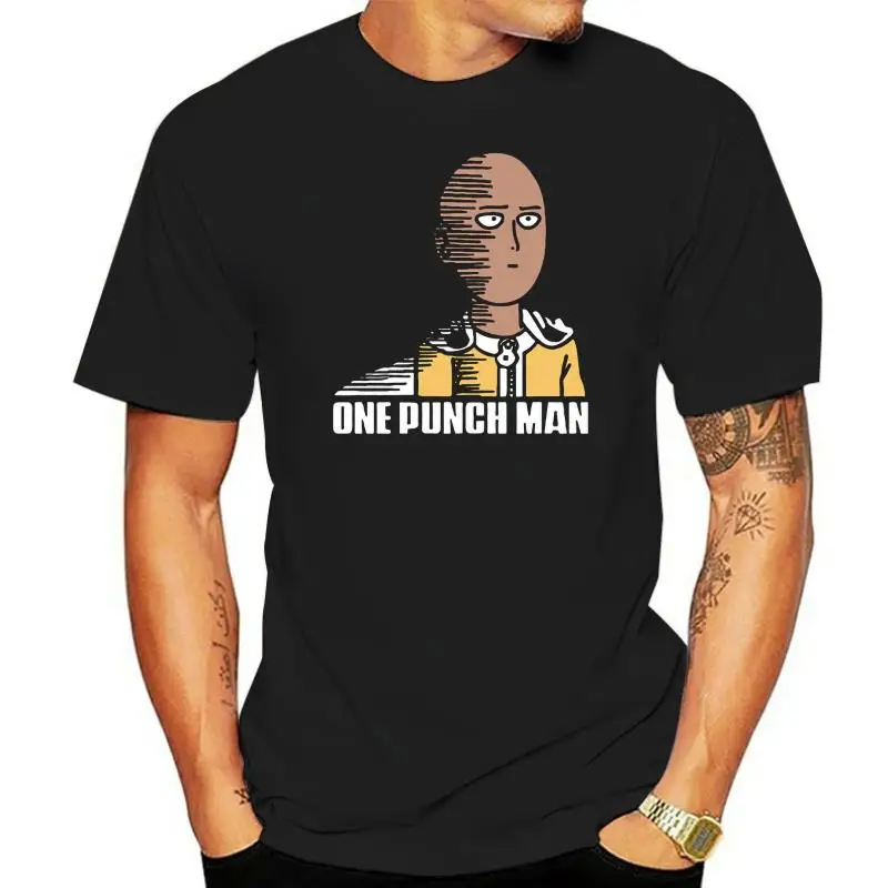 

Футболка One Punch Man Herren saiлюбые Fun Шварц Baumwolle