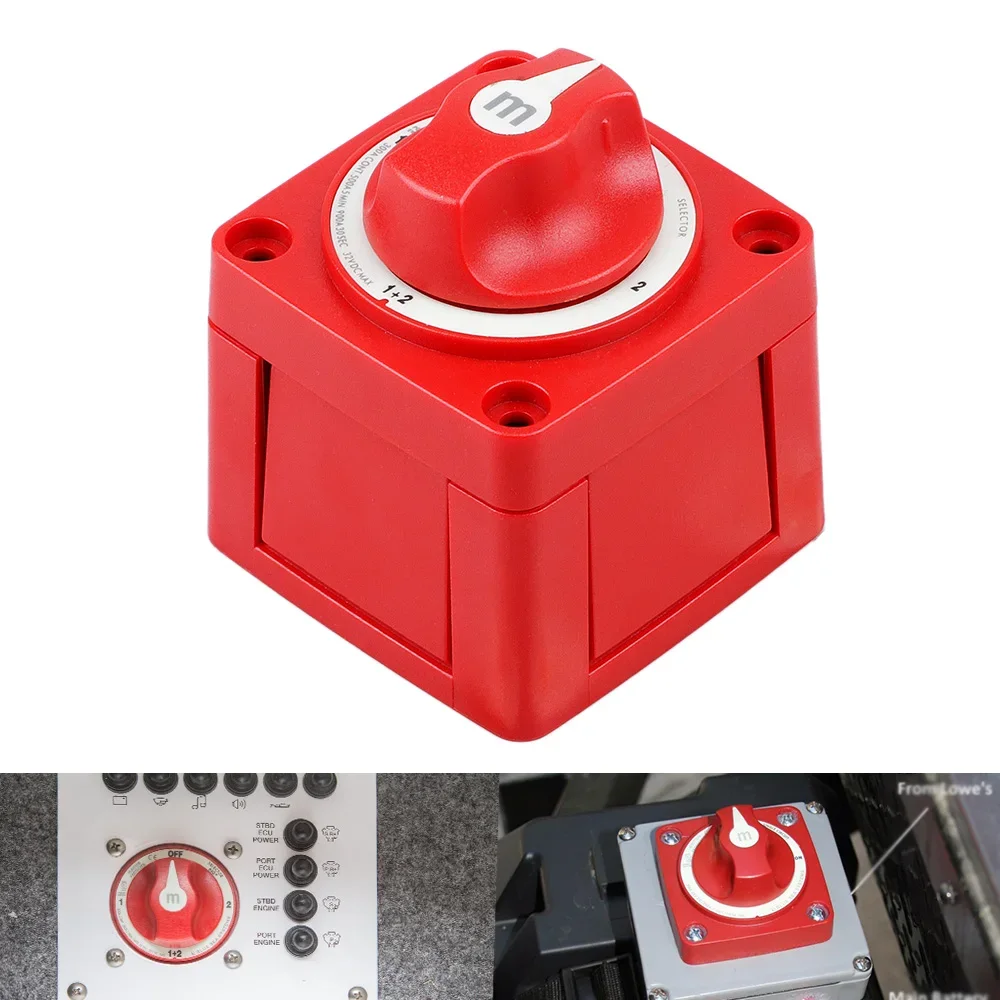 Автомобиль RV Marine Boat Dual Circuit Plus Батарейный переключатель Селектор аккумулятора